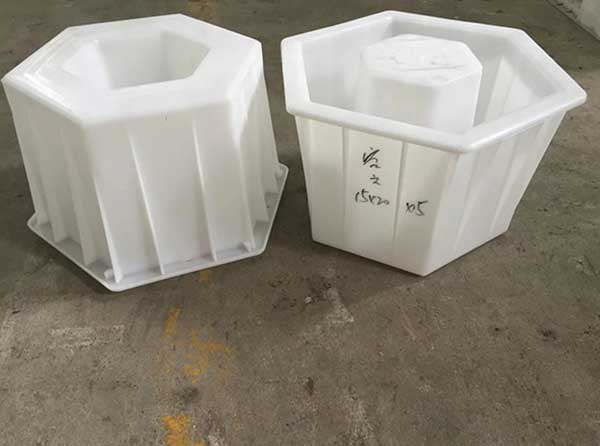 混凝土空心六棱磚模具